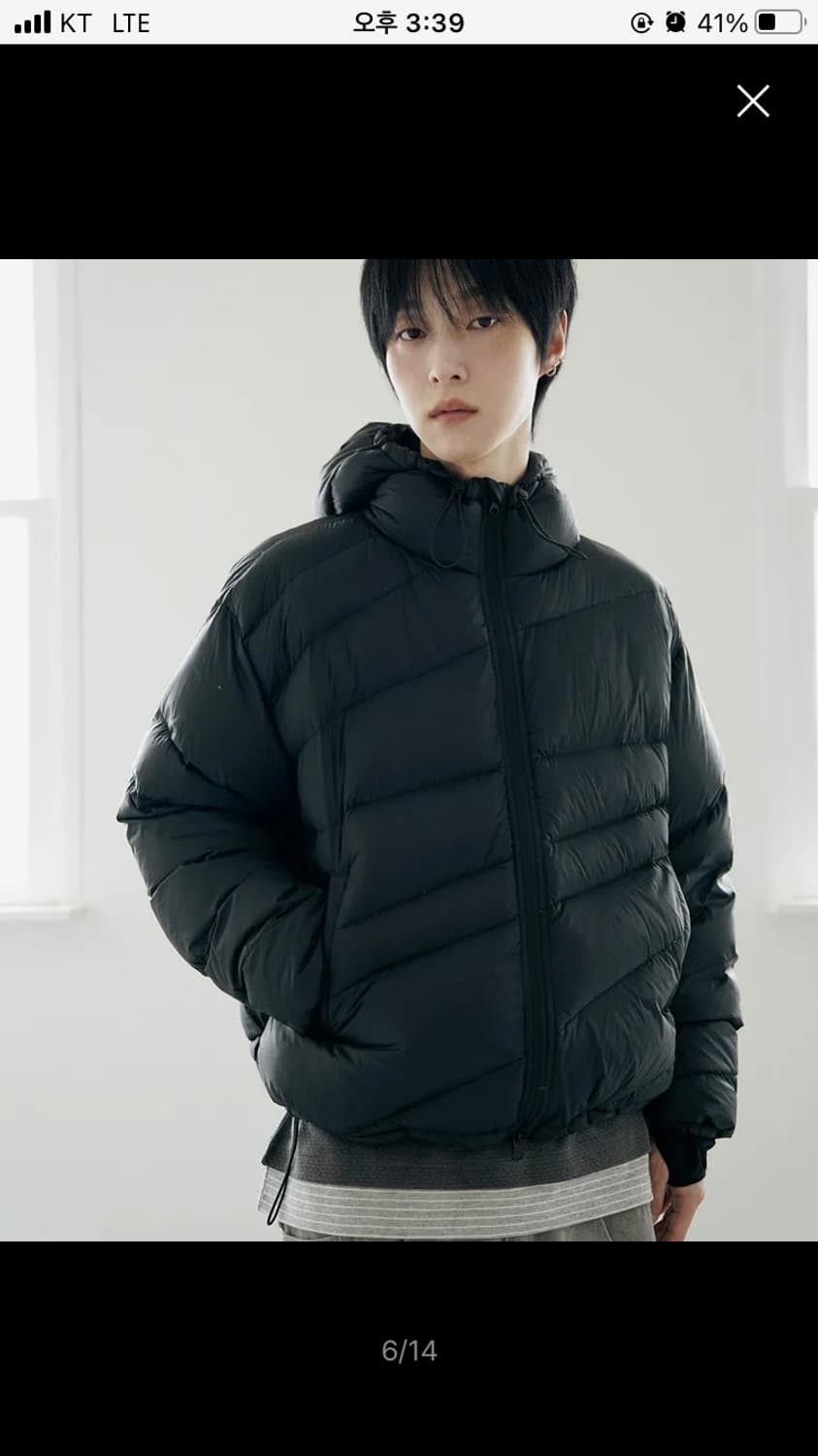 [2] KOIN SEOUL X MIMTHE 다이애그널 라이닝 다운 점퍼 상품이미지3