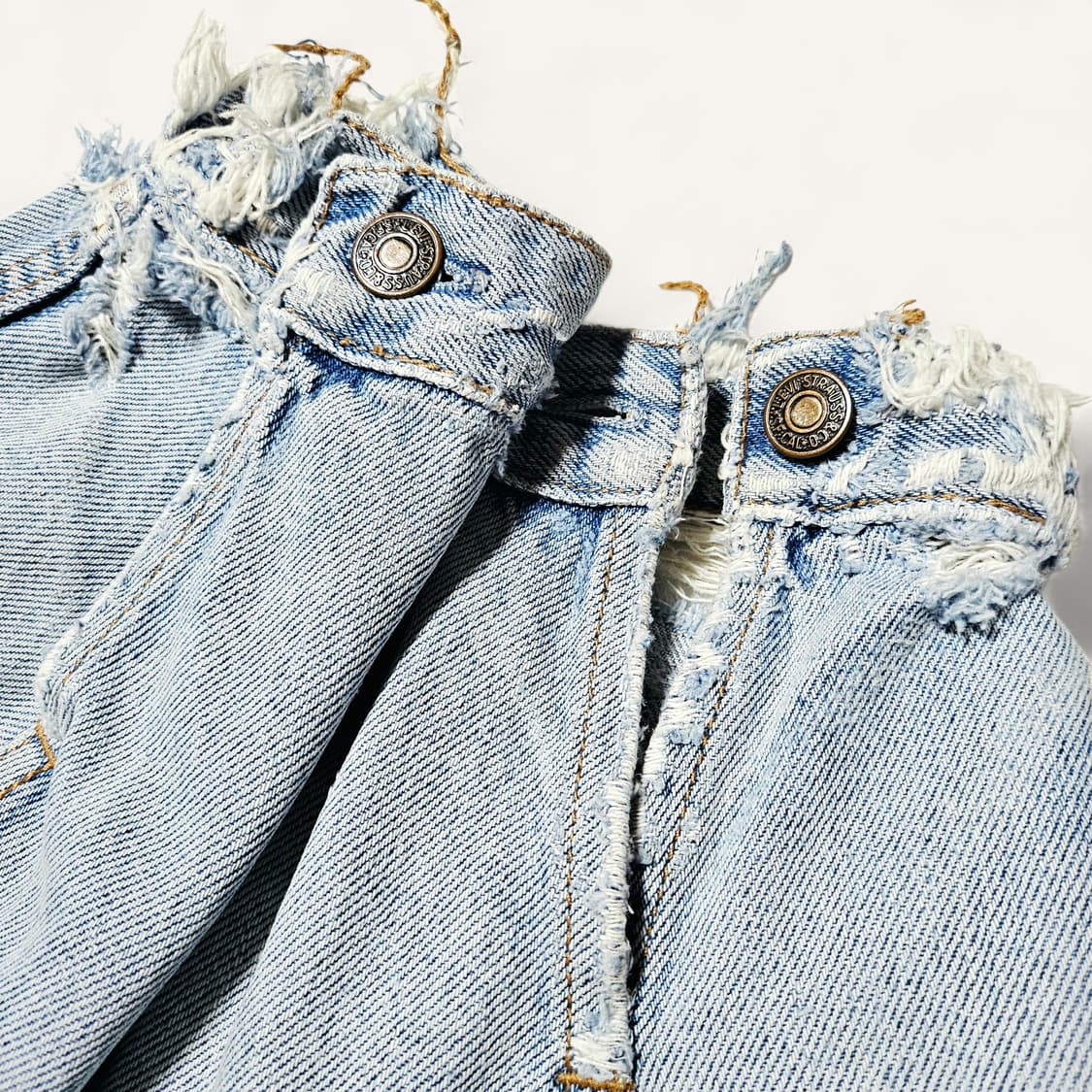 [S(100)][리바이스]90's 디스트로이드 트러커 3세대 데님 자켓 상품이미지5