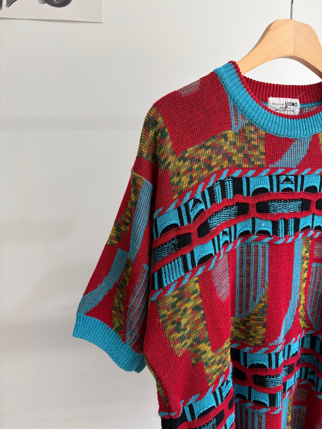 BLACK LIST UOMO (Made in Japan) 니트 반팔 상품이미지3