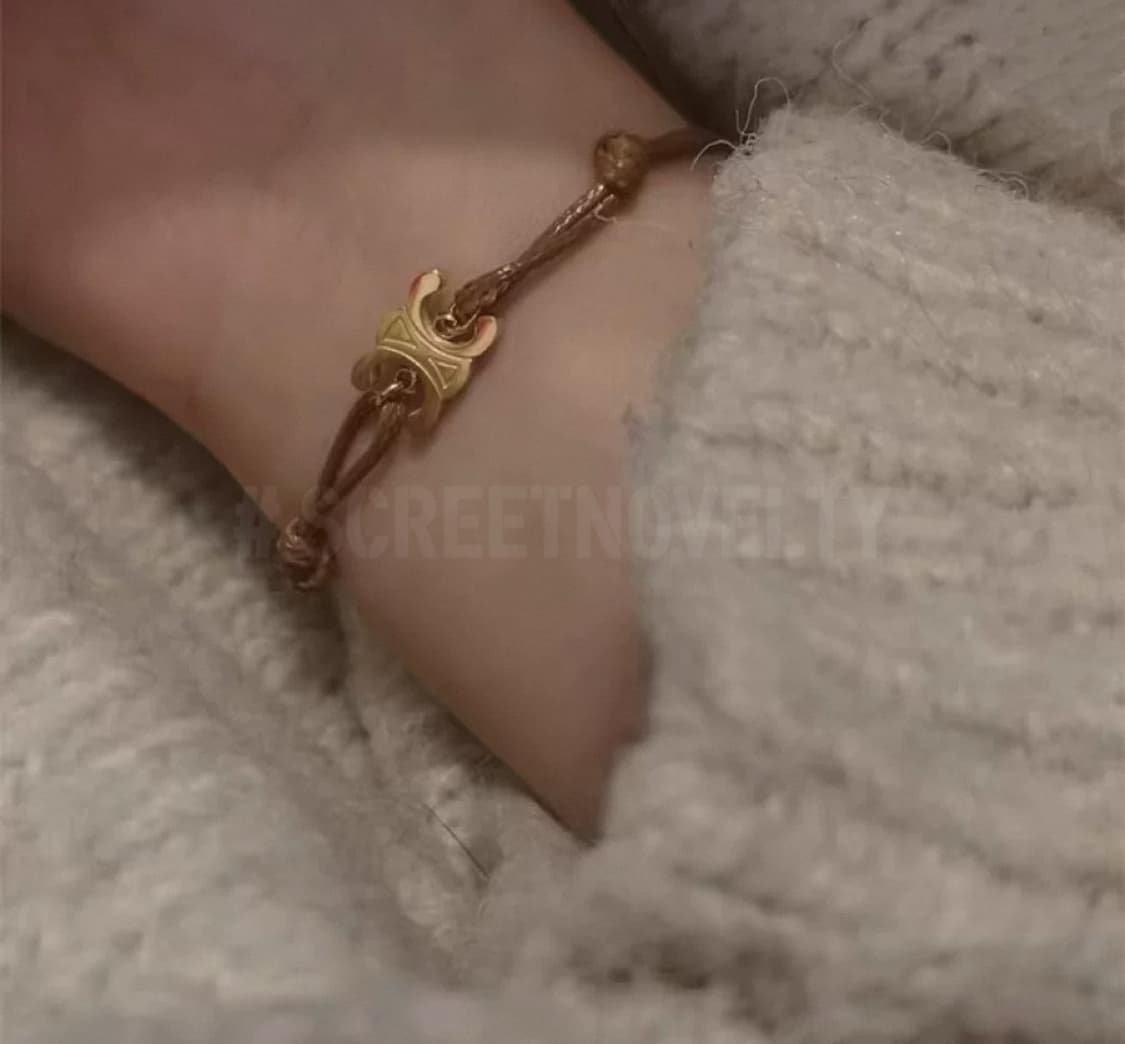  트리옹페 브라운 두줄 팔찌 상품이미지5