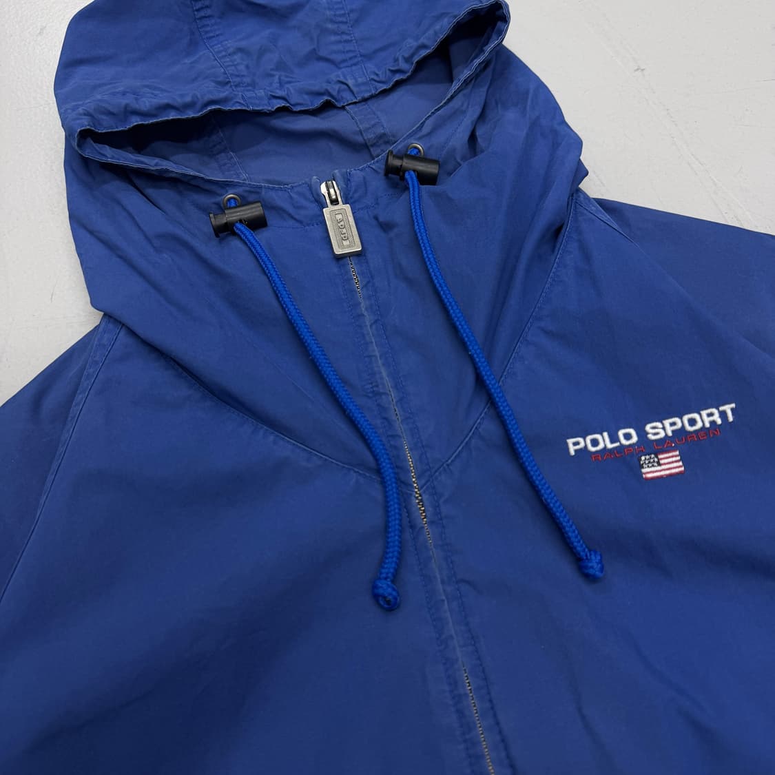 폴로 스포츠 90s 풀오버 하이넥 바람막이 자켓 상품이미지3