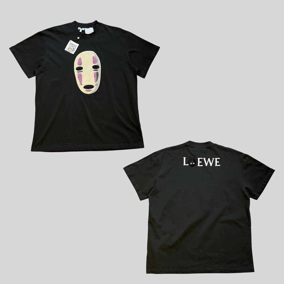 [L]Loewe x 스튜디오 로에베 지브리 카오나시 티셔츠 블랙 상품이미지1