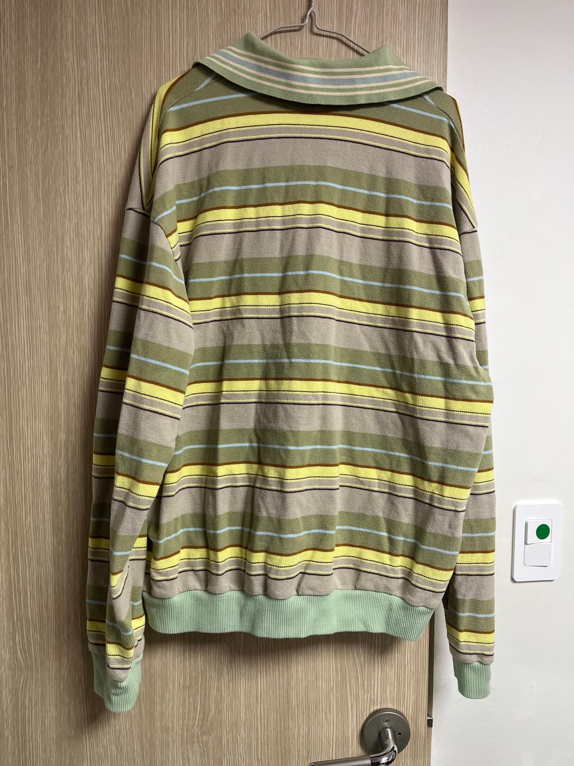 KAPITAL 멀티 보더 사슴 아이 랭글 컬러 레트로 폴로 상품이미지2