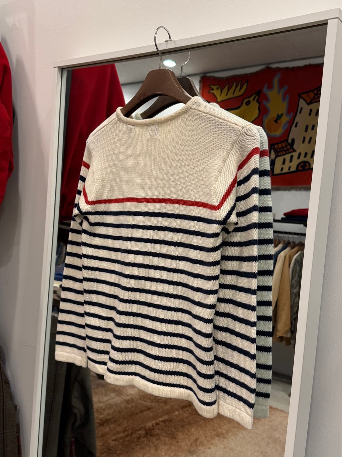90s Gap 올드갭 스트라이프 코튼 니트 상품이미지4