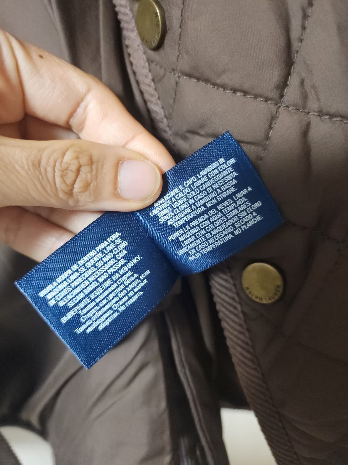 폴로 누빔자켓 폴로걸즈 벨티드 퀼팅 자켓 55 (16) 상품이미지8