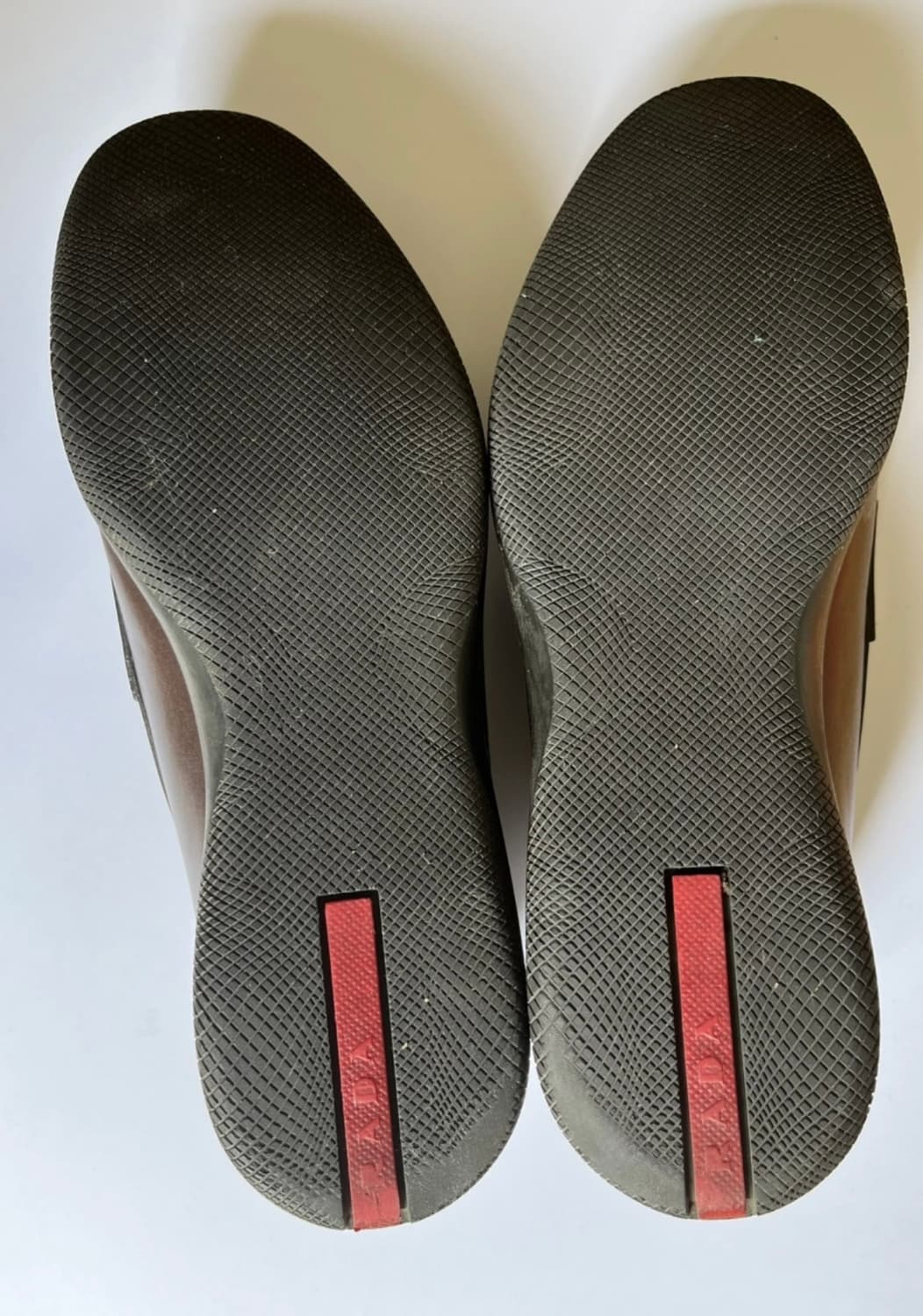 프라다 스포츠 빈티지 로퍼 uk6 250-255 아메리카컵 레드윙 상품이미지3