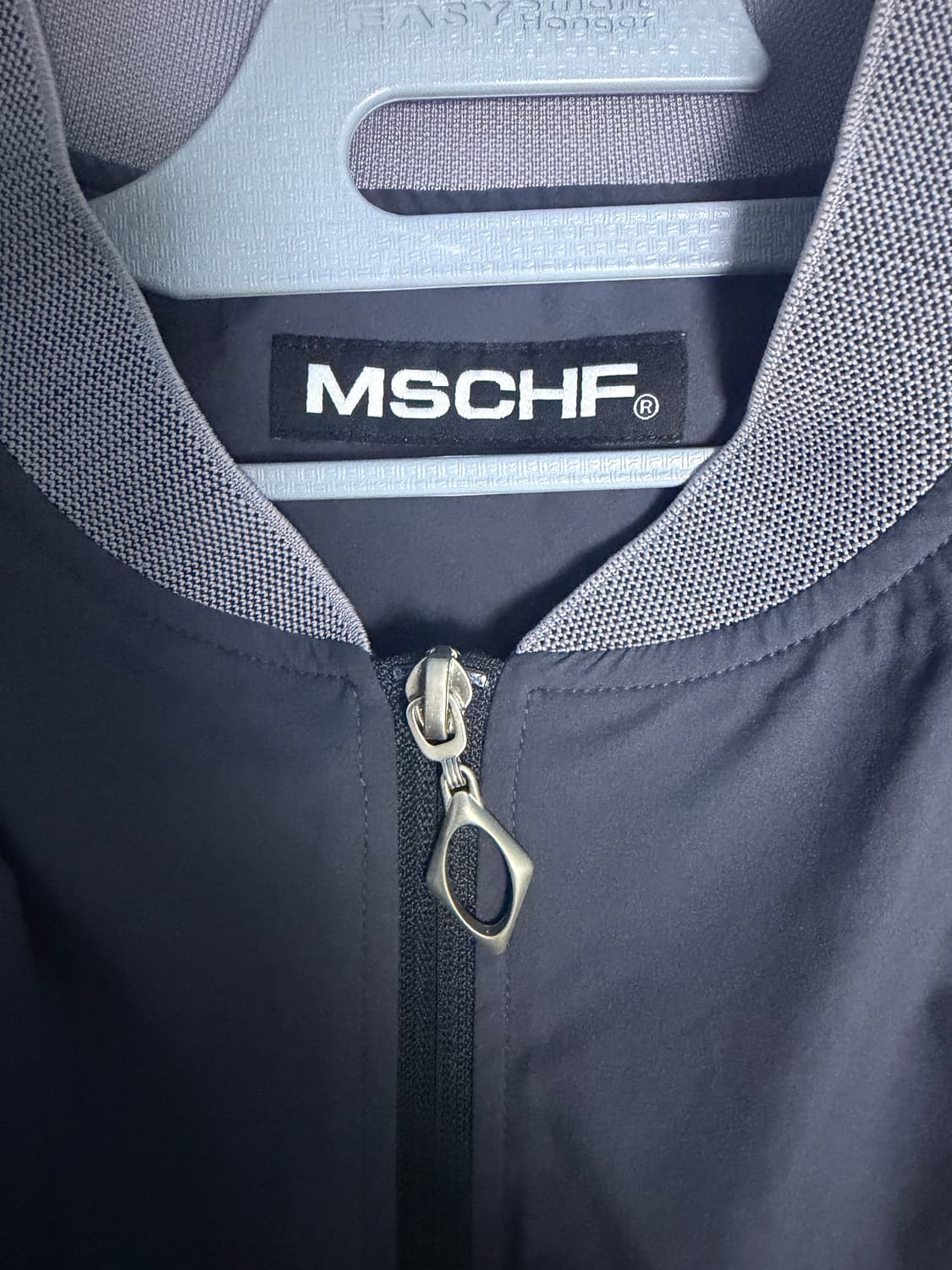 미스치프 롬버스 하프 집업 셔츠 차콜 M 상품이미지3