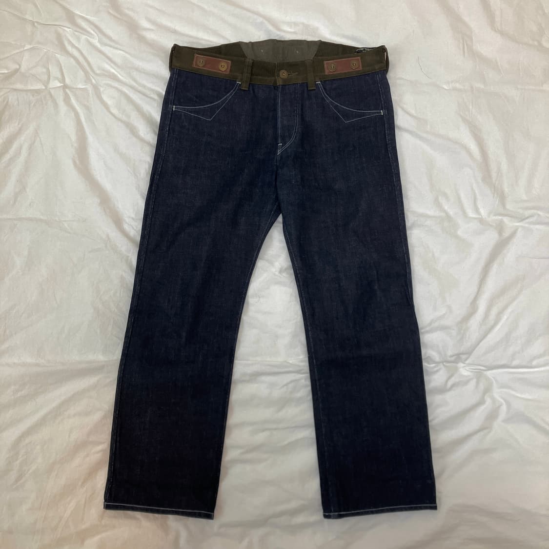 Junya Watanabe cinch back denim pants 상품이미지1