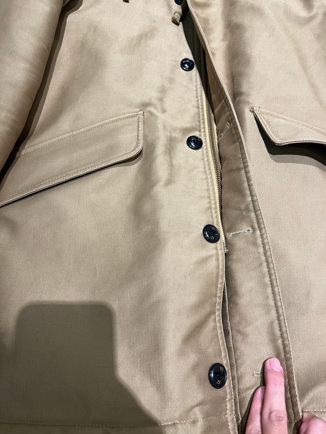 네이버후드 밀리터리 윈터 파카 상품이미지4