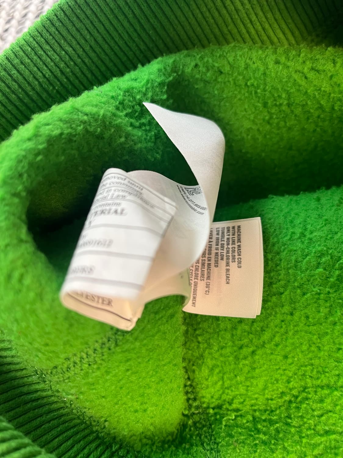 아베크롬비 순록 후드집업 그린 [L] 상품이미지4