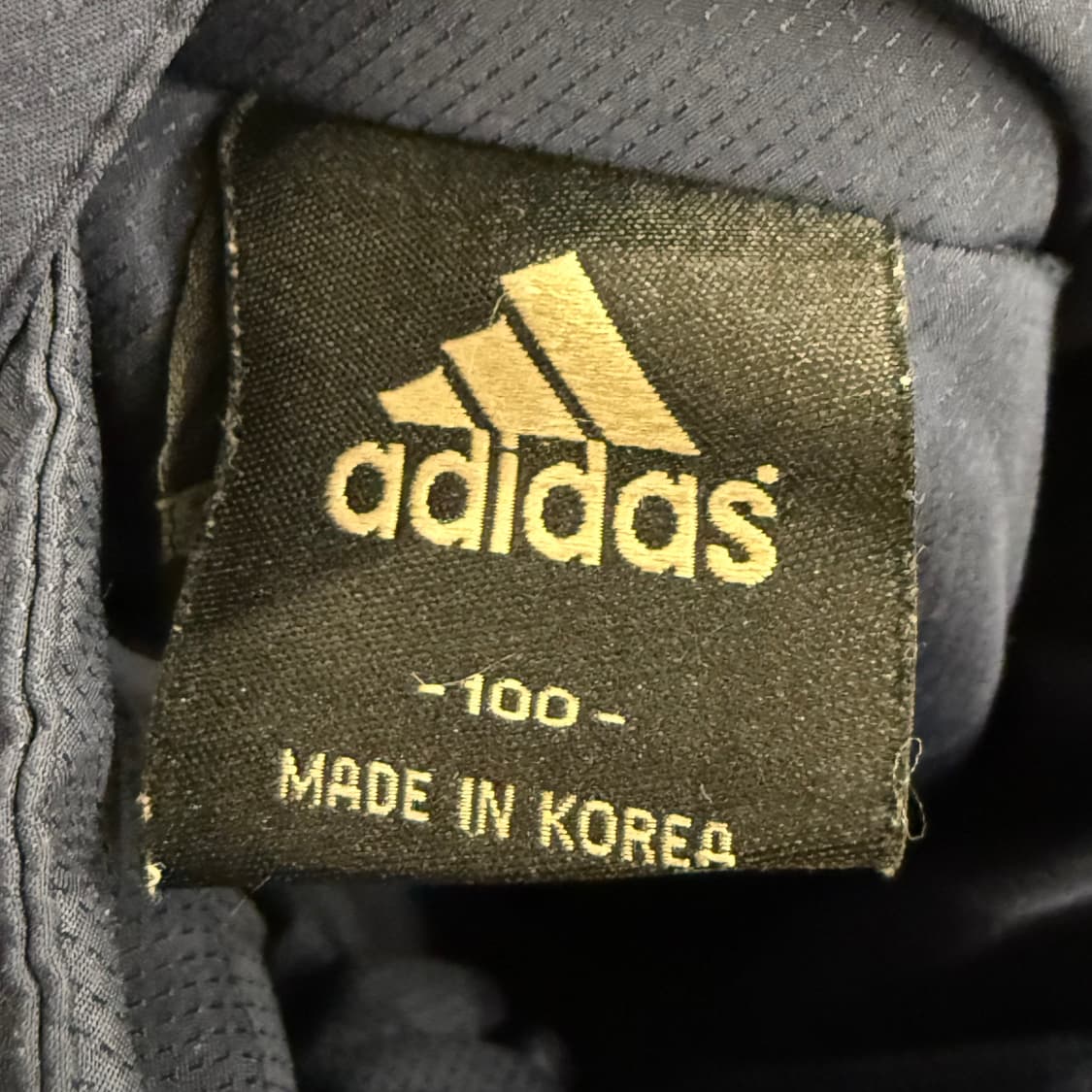 [정품/100] 아디다스 네이비 후드 바람막이 점퍼 b10 상품이미지5