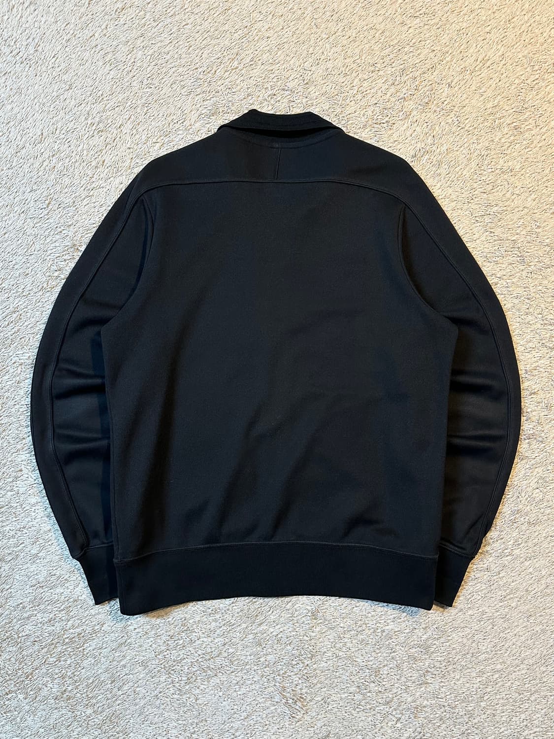 나이키 스우시 사이드라인 트랙탑 져지 올블랙 상품이미지3