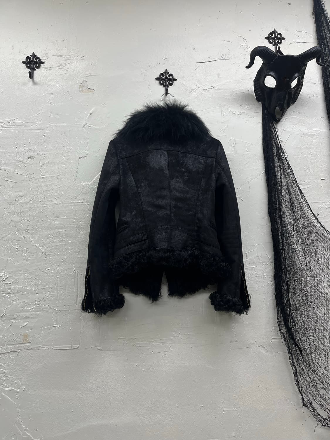 GGPX vkei trimming fur jacket 상품이미지6