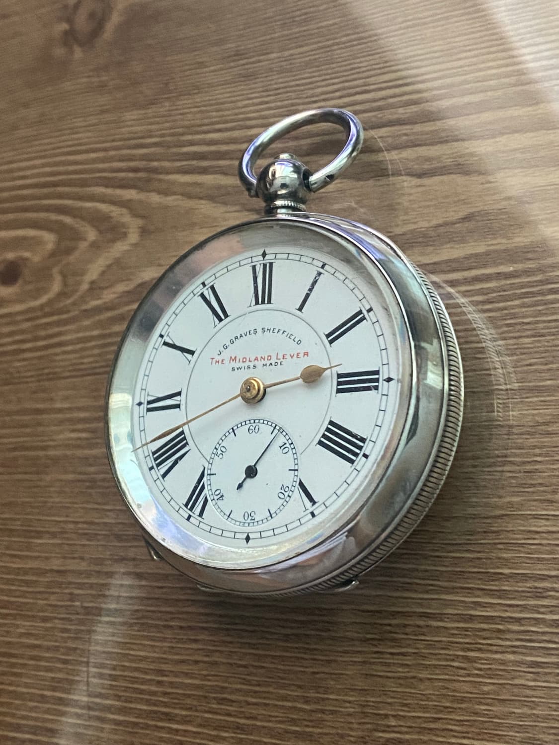 J.G. 그레이브스의 회중시계 빈티지시계 판매합니다. 상품이미지2