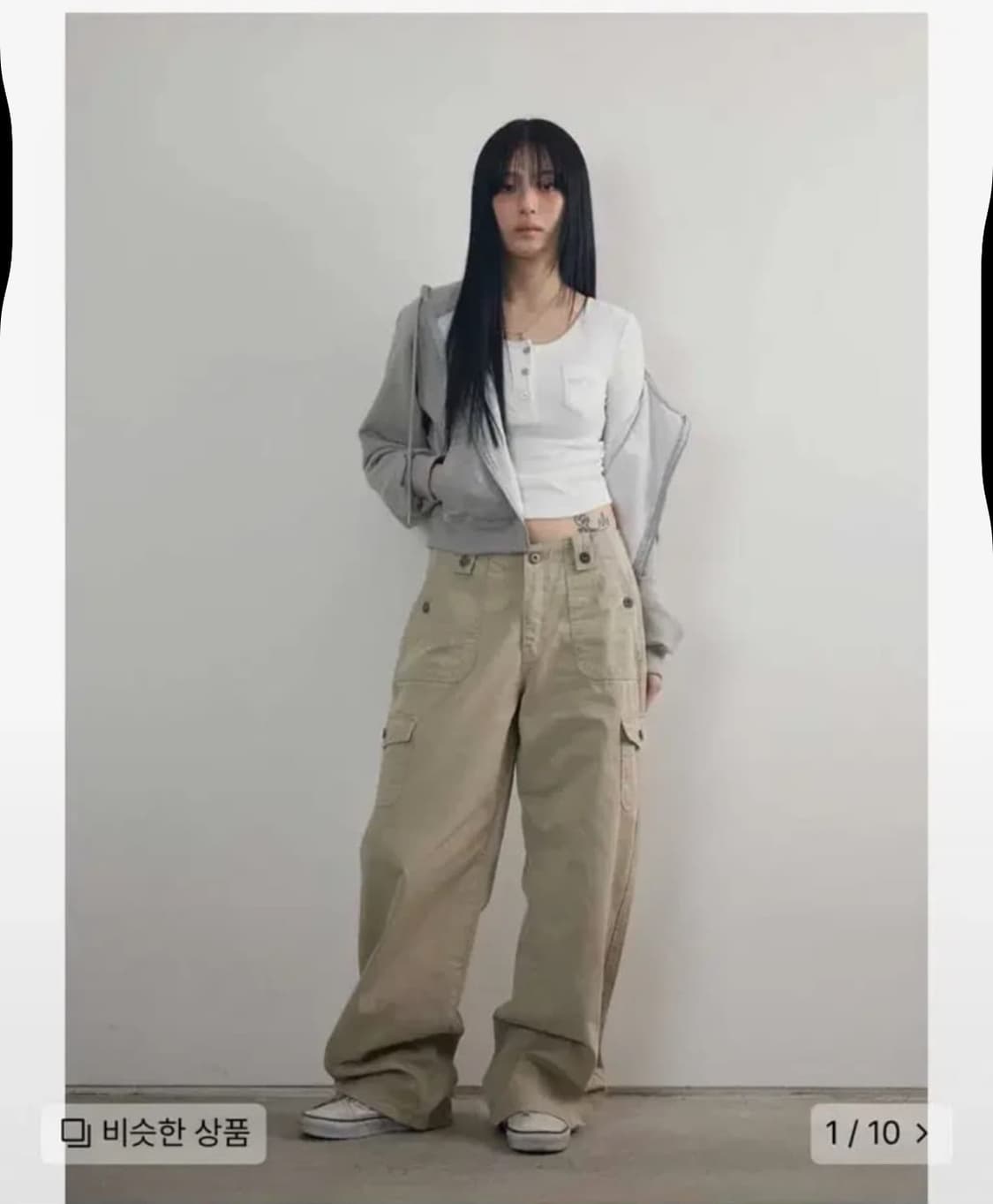 애즈온 JED CARGO PANTS / BEIGE 상품이미지1