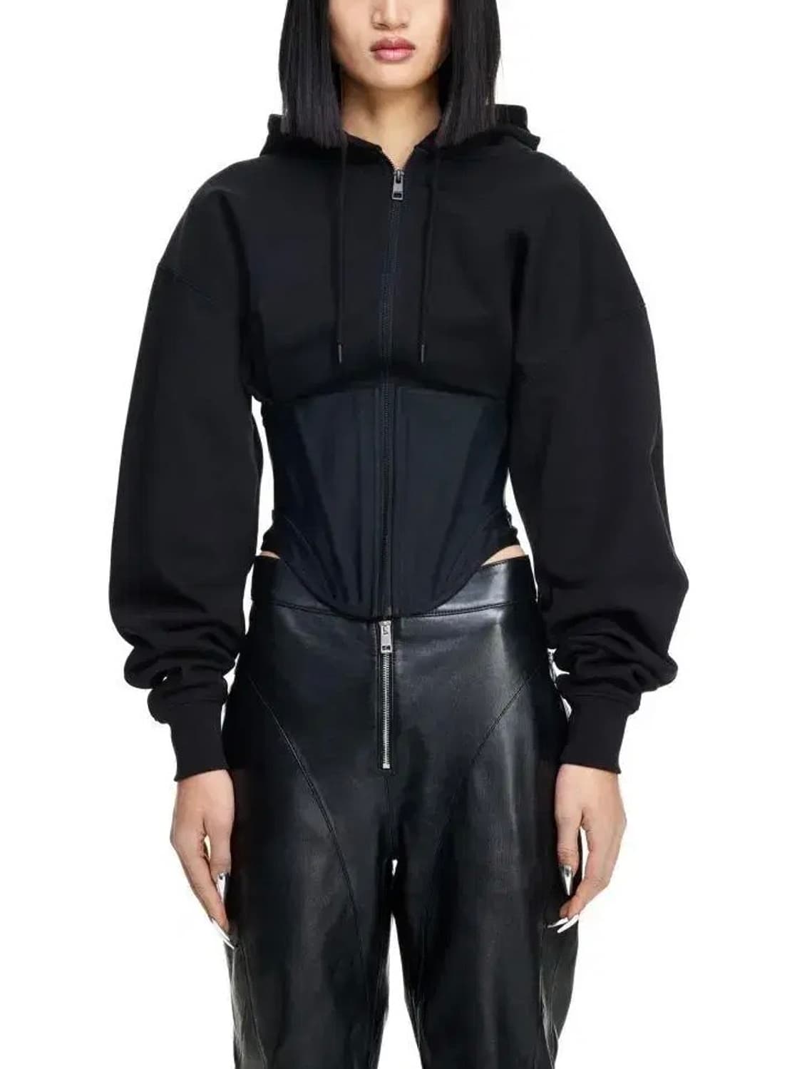 뮈글러 H&M 콜라보 후드집업(S) 상품이미지1