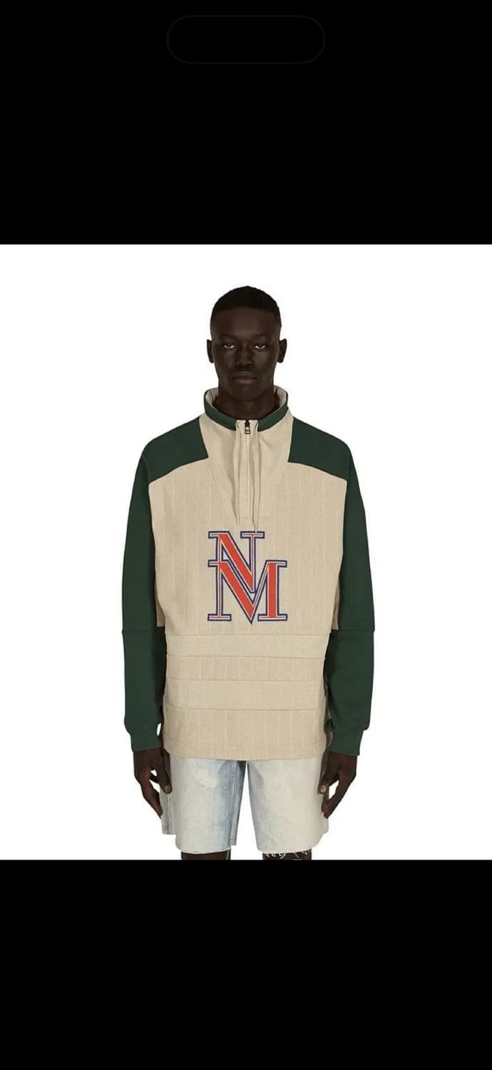 마틴로즈by나파 크루넥 반집업 스웻셔츠 라지L 상품이미지3