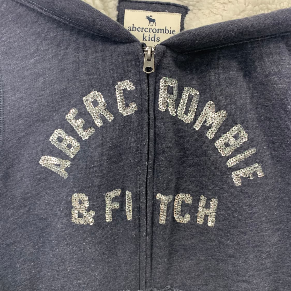 아베크롬비 y2k 와투케 양털 후드집업 상품이미지4