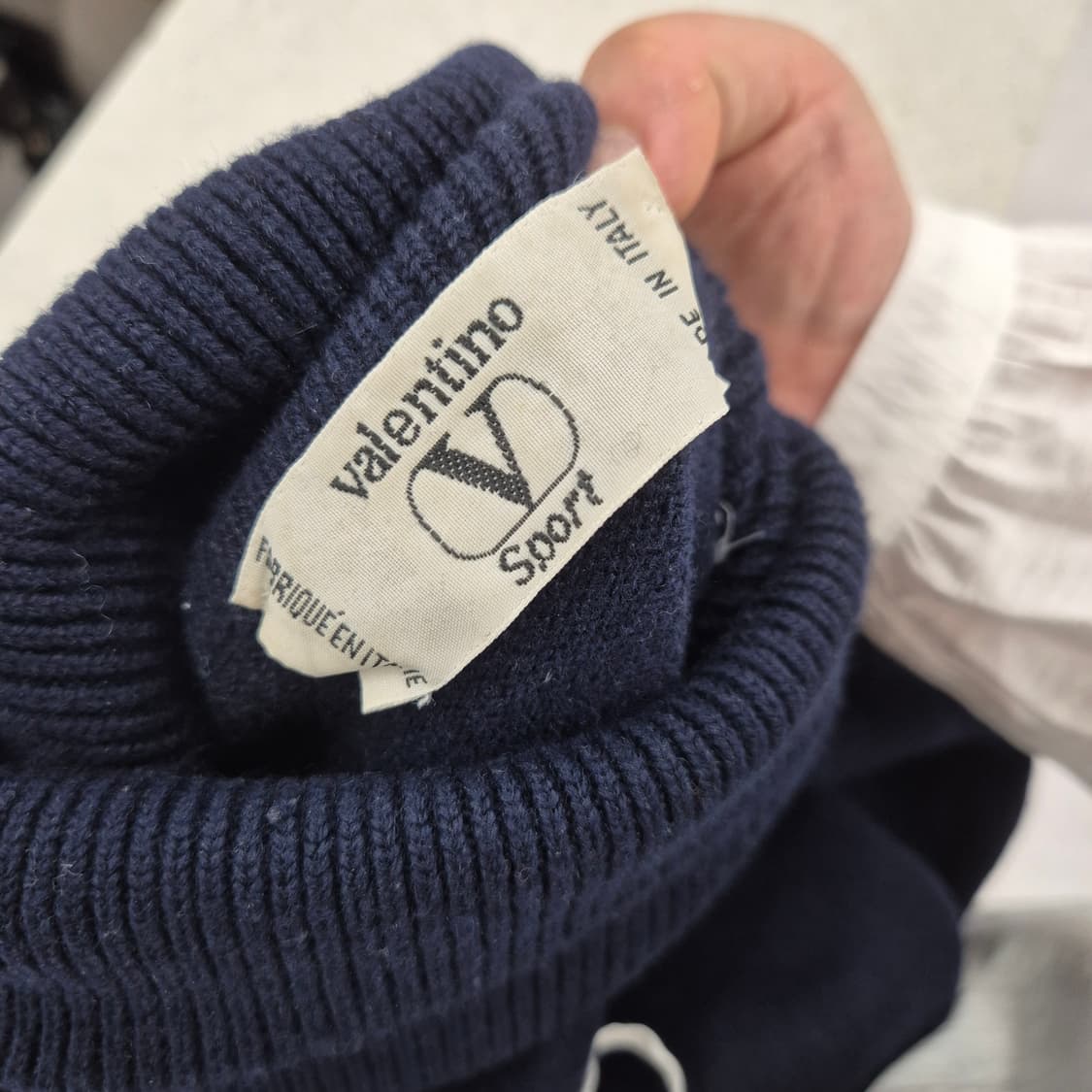 발렌티노 스포츠 목폴라 니트 상품이미지3