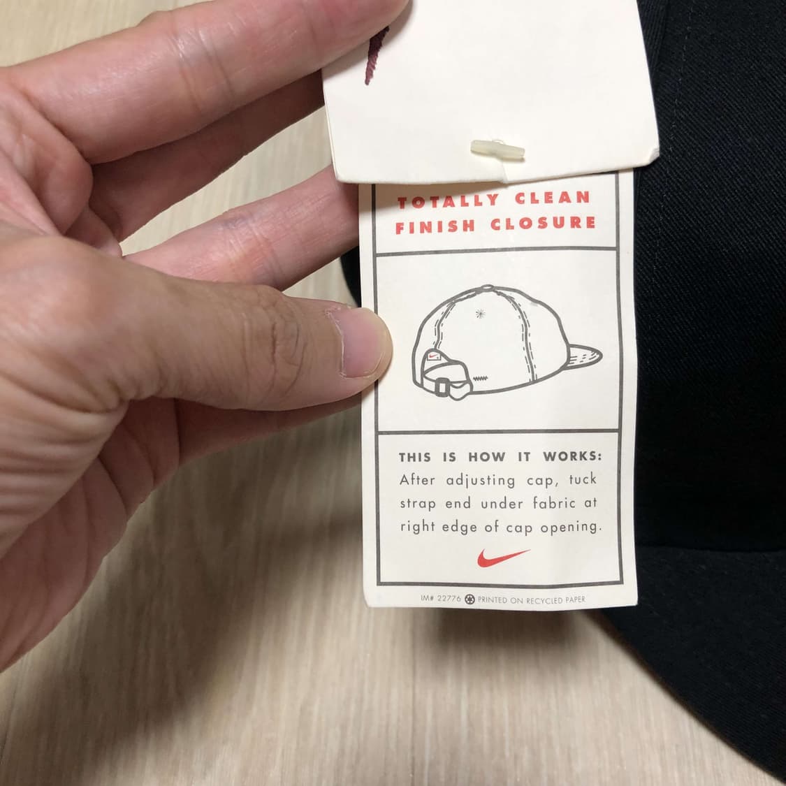 (ONE SIZE) 새상품 90's 나이키 NIKE 데드스탁 빅스우시 로 상품이미지4