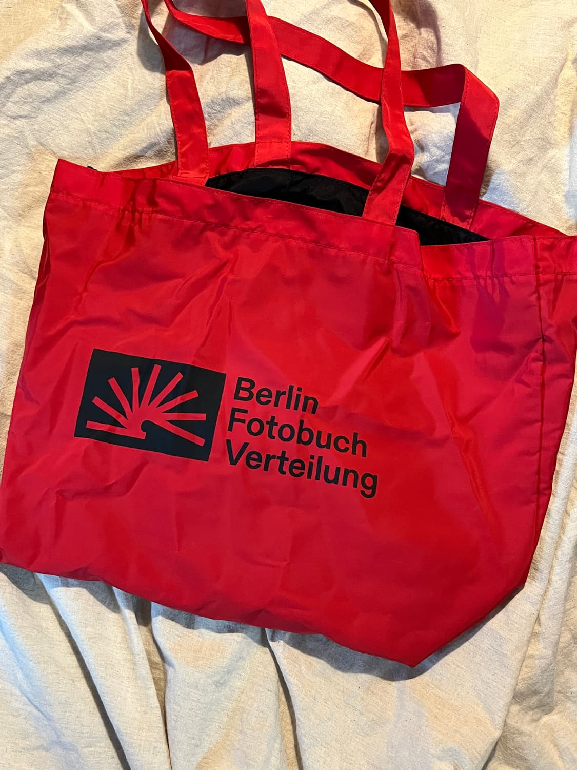 베를린포토북 토트백 레드 상품이미지1