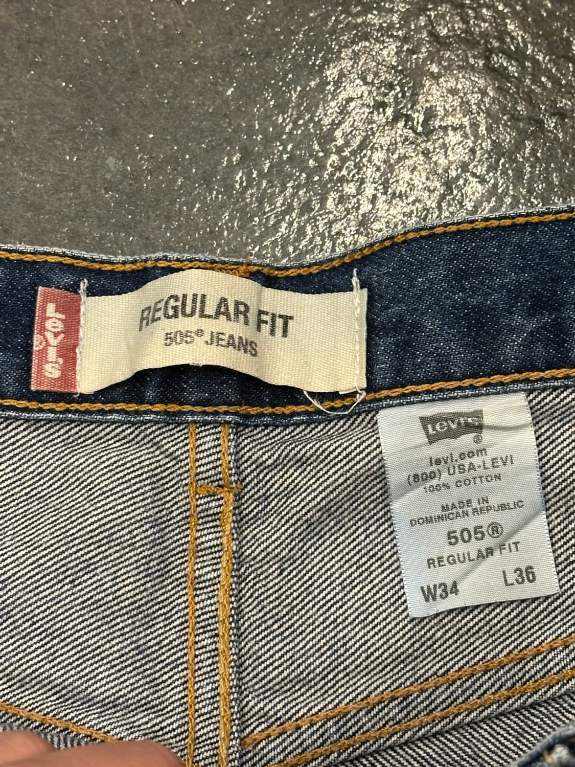 00s 리바이스 505 W34 L36 상품이미지5