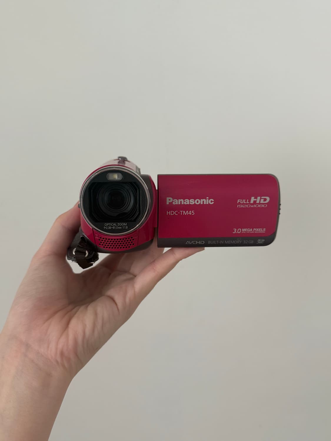 파나소닉 hdc-tm45 핑크 상품이미지1