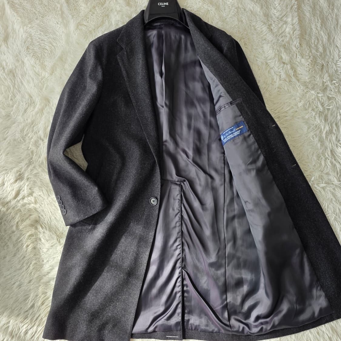 유나이티드애로우즈x로로피아나 울 코트 상품이미지3