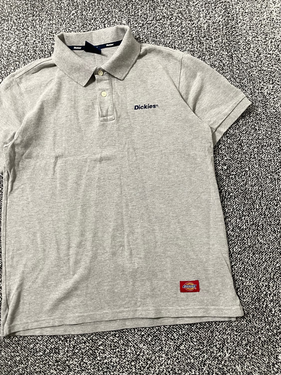 빈티지9. 디키즈 반팔 카라 폴로 셔츠 반팔 티셔츠 반소매 그레이 상품이미지2