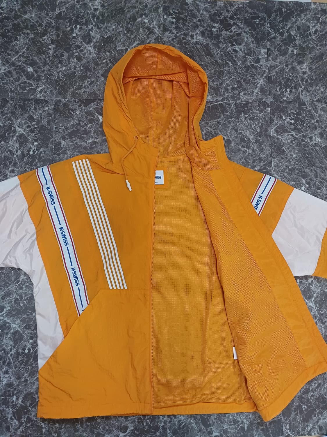 K-Swiss 후드 바람막이 자켓 L 상품이미지6