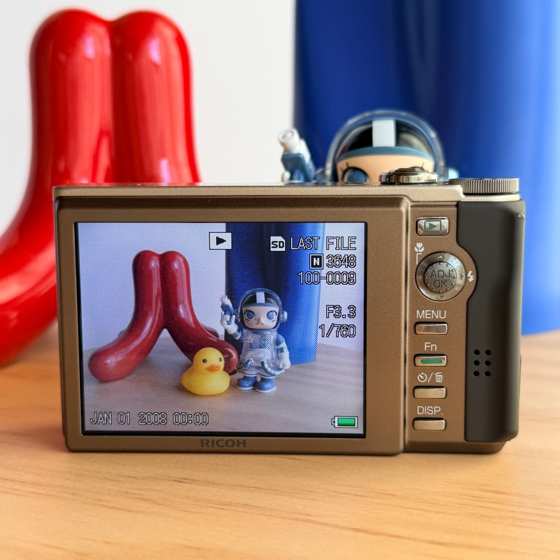 ✨레어 <A+급>풀세트 박스✨  Ricoh 리코 R10 브라운 상품이미지9