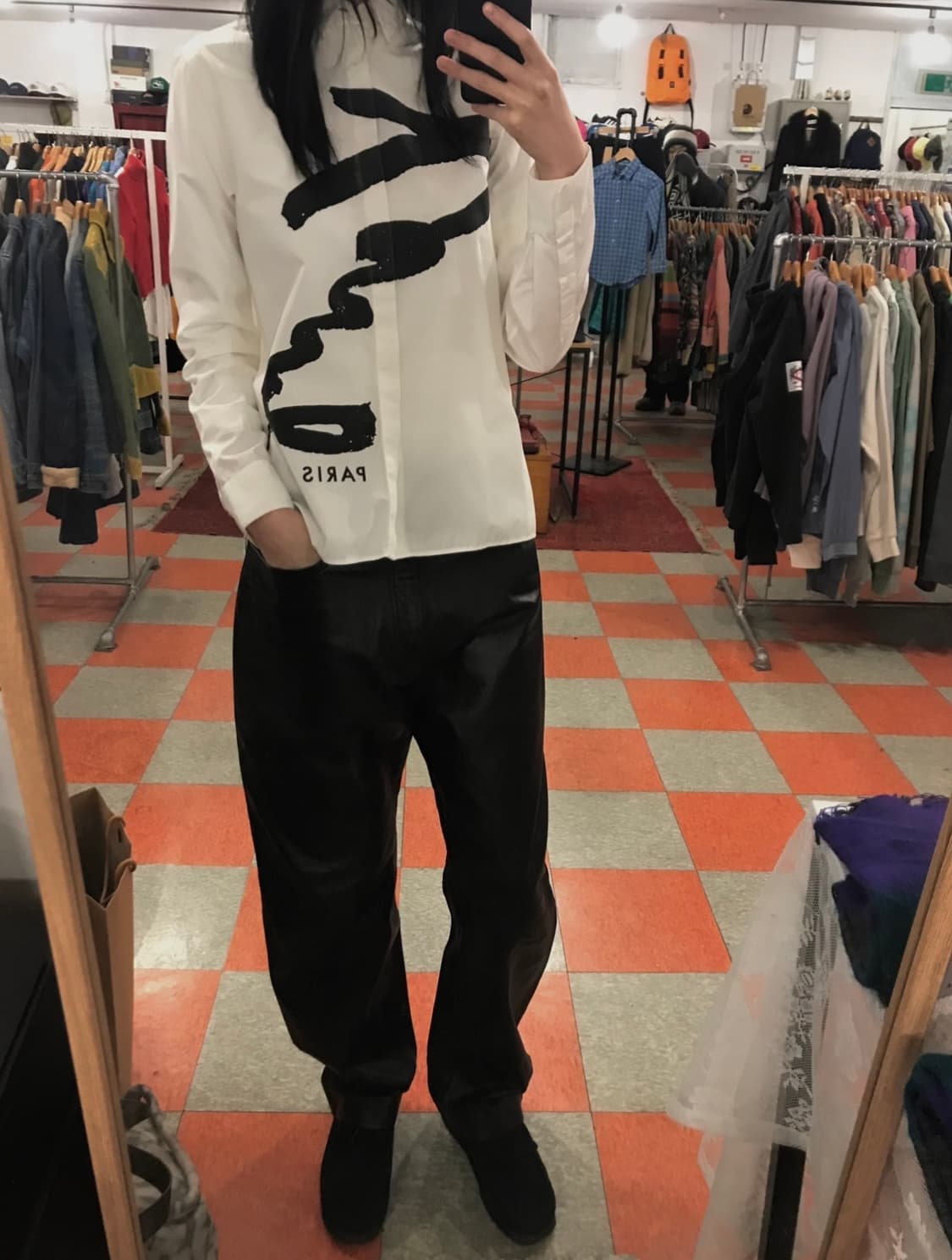 가죽 바지 상품이미지1