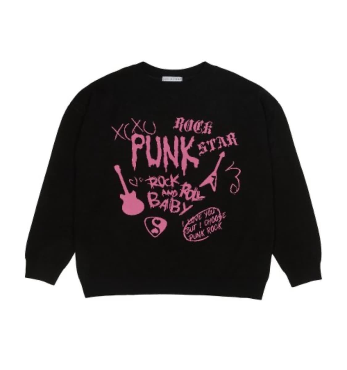 러브이즈트루 펑크 니트 상품이미지1