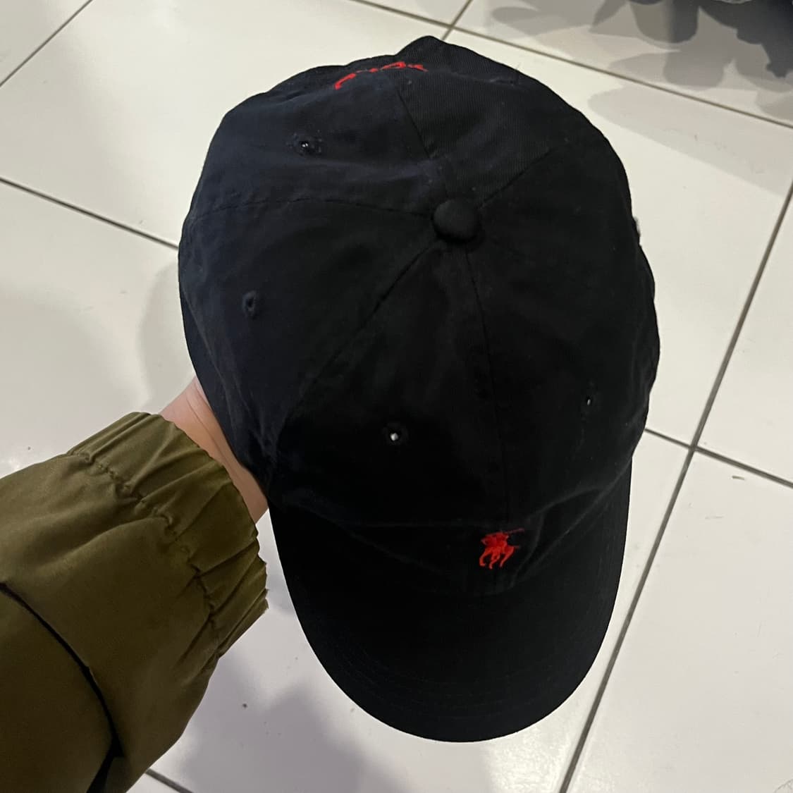 폴로랄프로렌 블랙 볼캡 상품이미지2