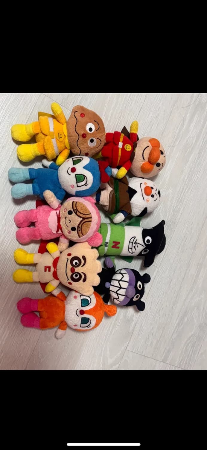 고전 호빵맨 짤랑이 딸랑이 세균맨 카레빵맨 등 인형 판매합니다 상품이미지2