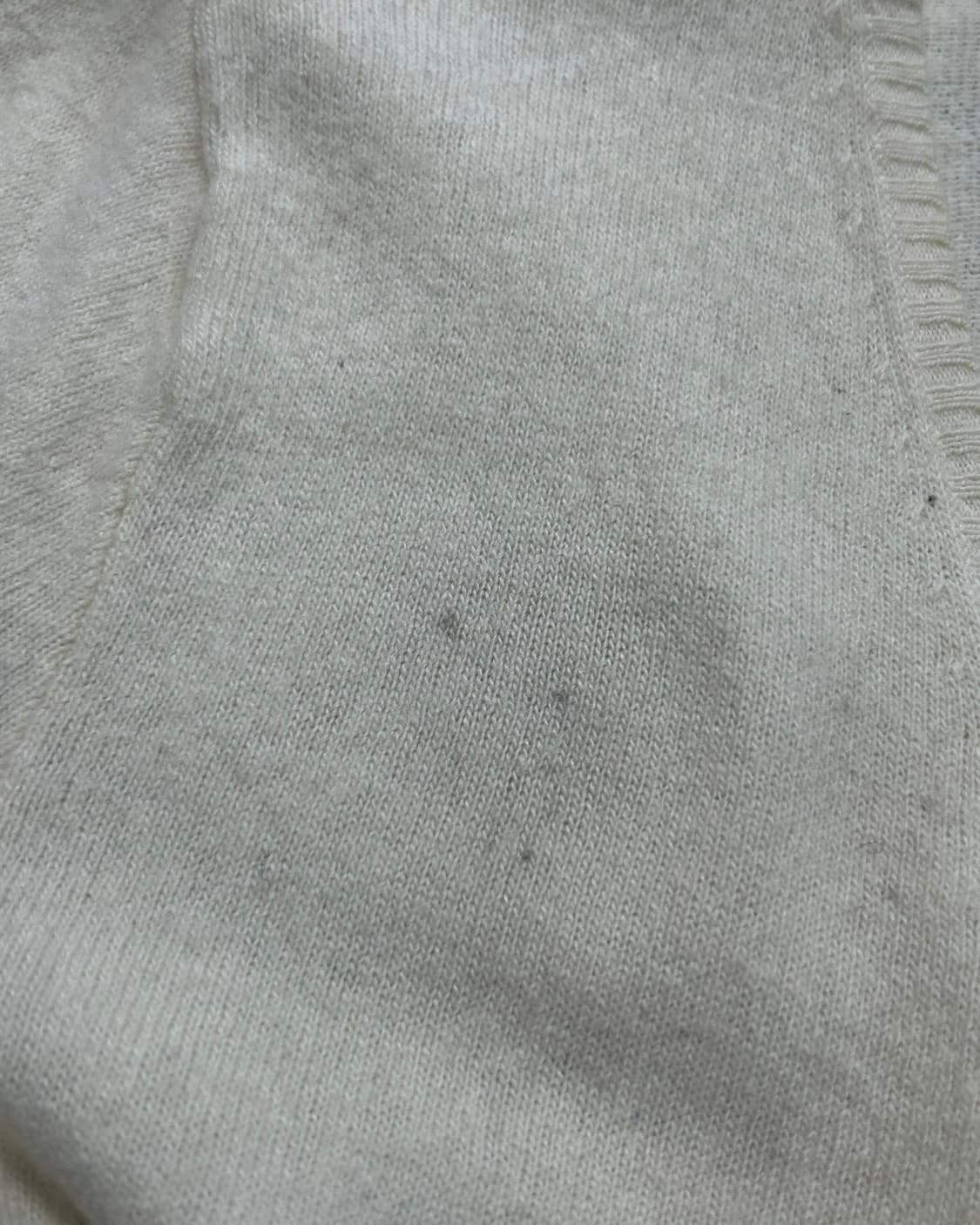 폴로 스포츠 메리노울 아이보리 브이넥 니트  상품이미지5