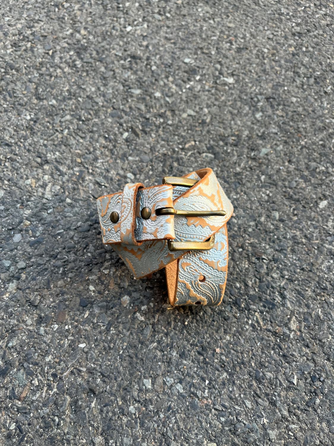 Vintage 에스닉 패턴 벨트  상품이미지1