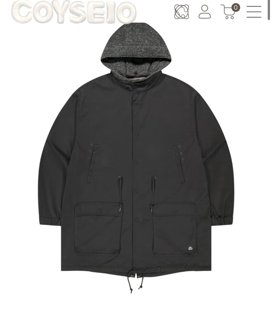 코이세이오 야상 카키 상품이미지1