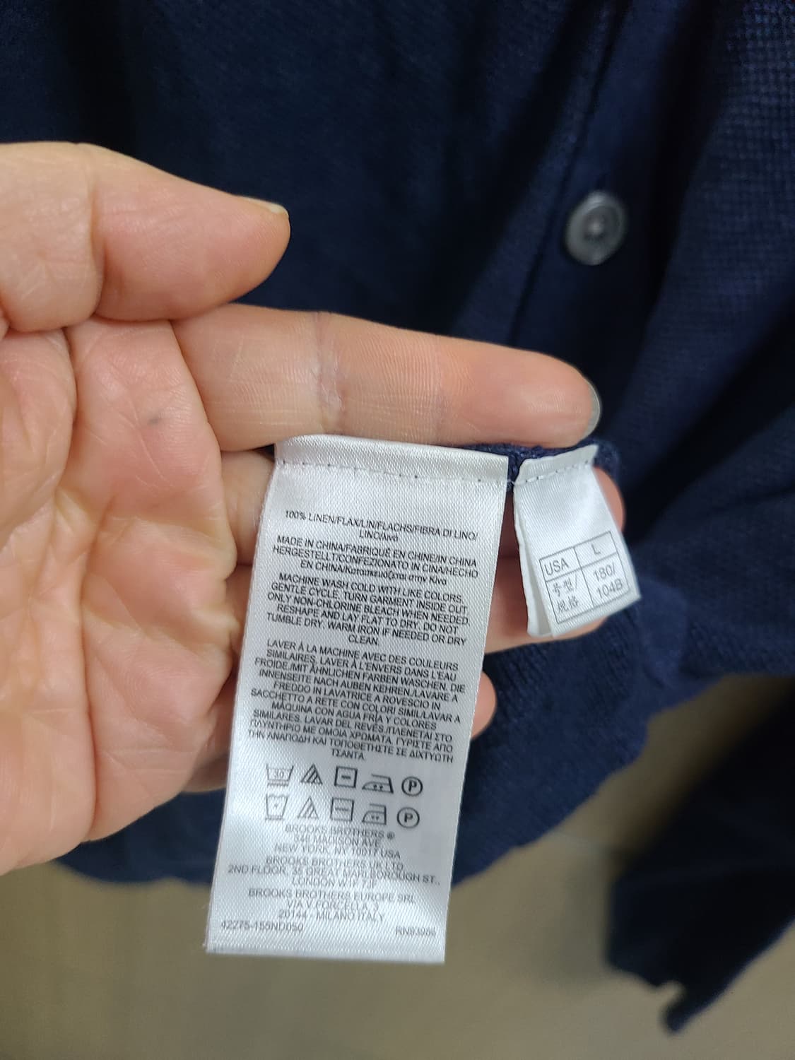 브룩스브라더스 린넨 가디건  상품이미지5