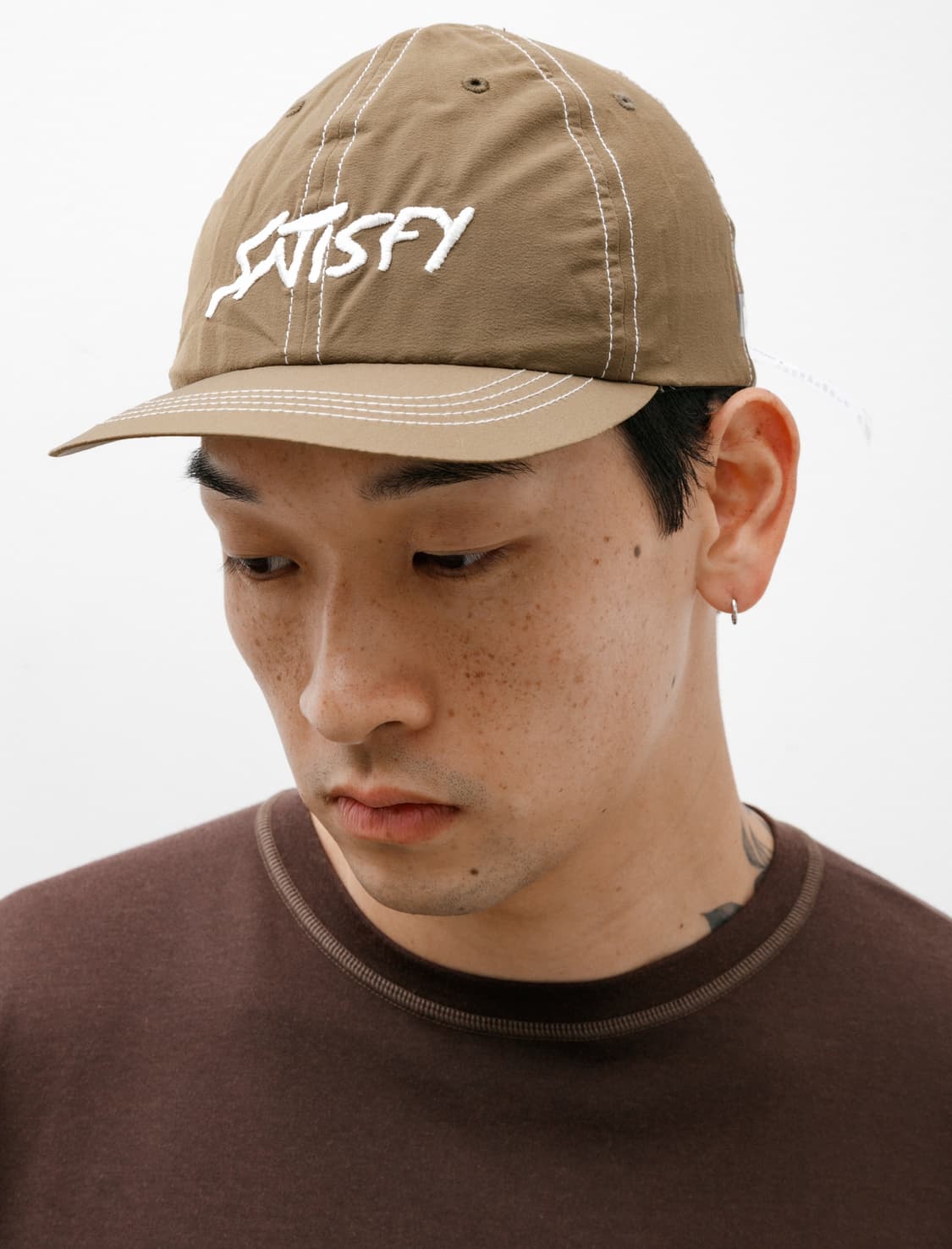 새티스파이 피스쉘 러닝캡 밀리터리 그린 상품이미지3