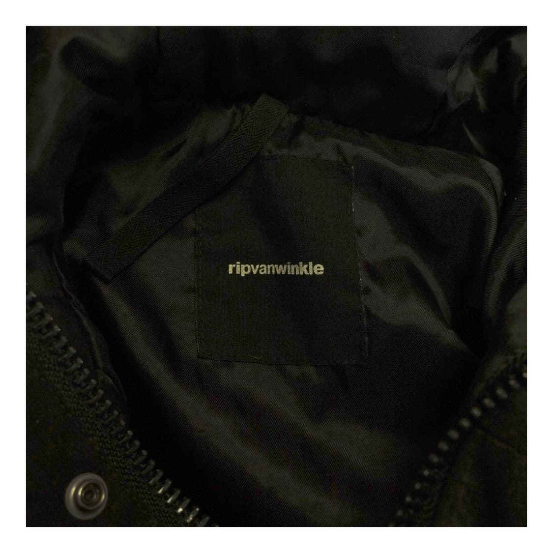 [3]RIPVANWINKLE 립반윙클 카우레더 나일론 파카 상품이미지10