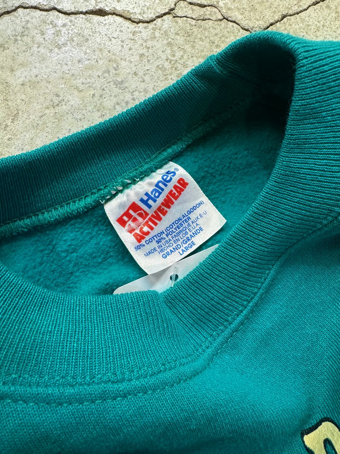 90s 헤인즈50/50 레글런 스웻셔츠 상품이미지3