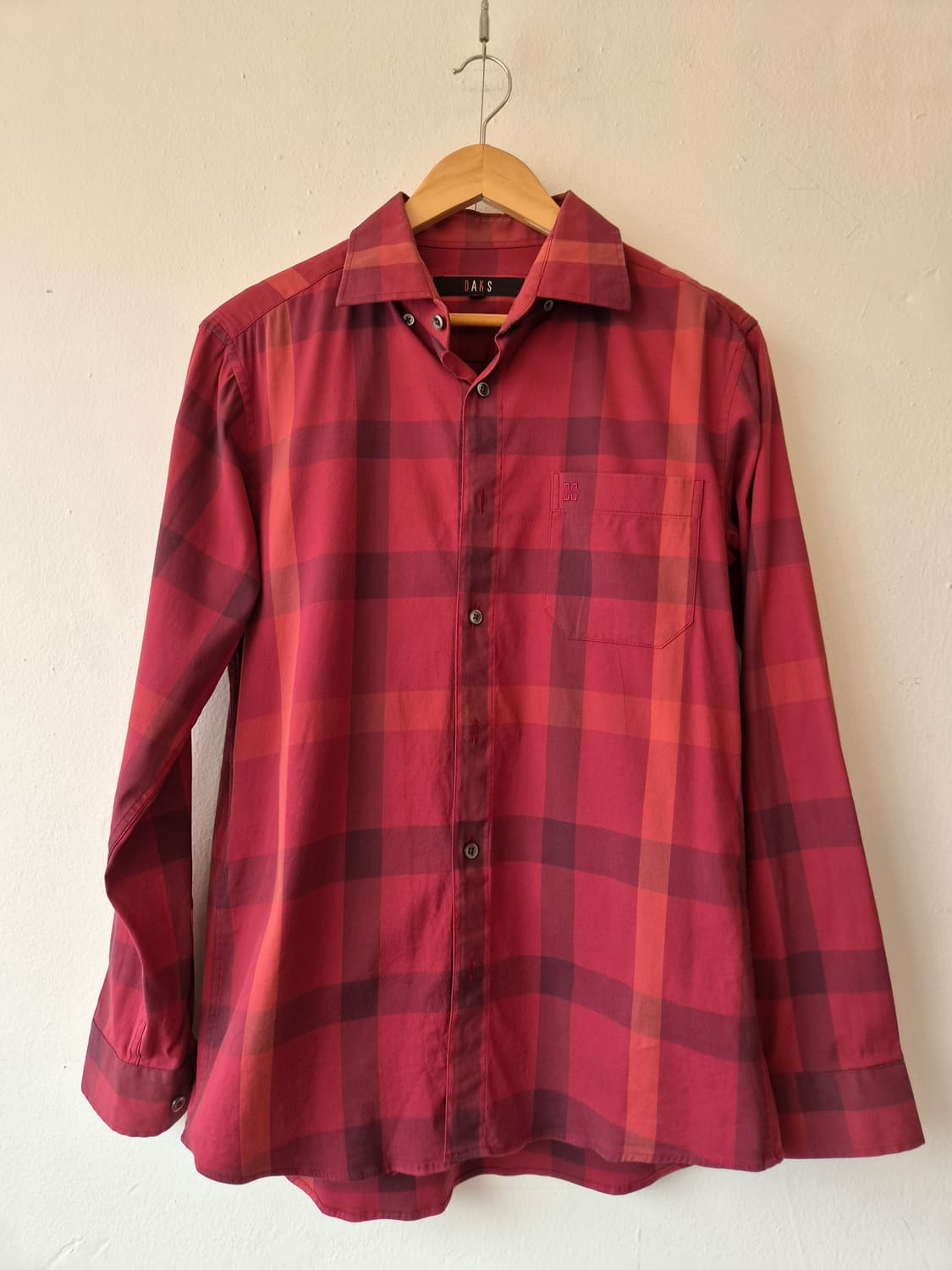 닥스골프 남성 체크코튼셔츠 95사이즈 상품이미지2