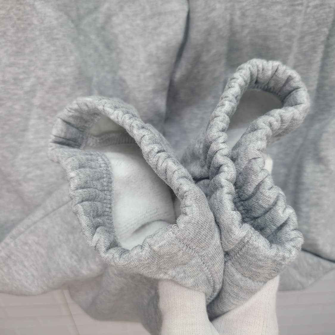 나이키 X 스투시 플리스 기모 팬츠 바지 헤더 100사이즈 새상품급 상품이미지7