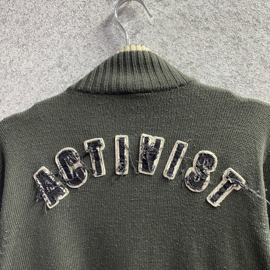 jpn빈티지 68데님 니트집업 자켓 B4288 상품이미지8