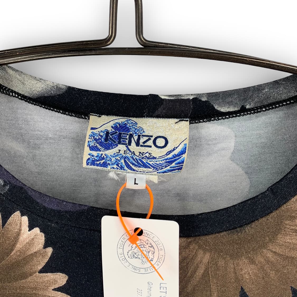 겐조 플로럴 프린팅 크롭 롱슬리브 상품이미지5