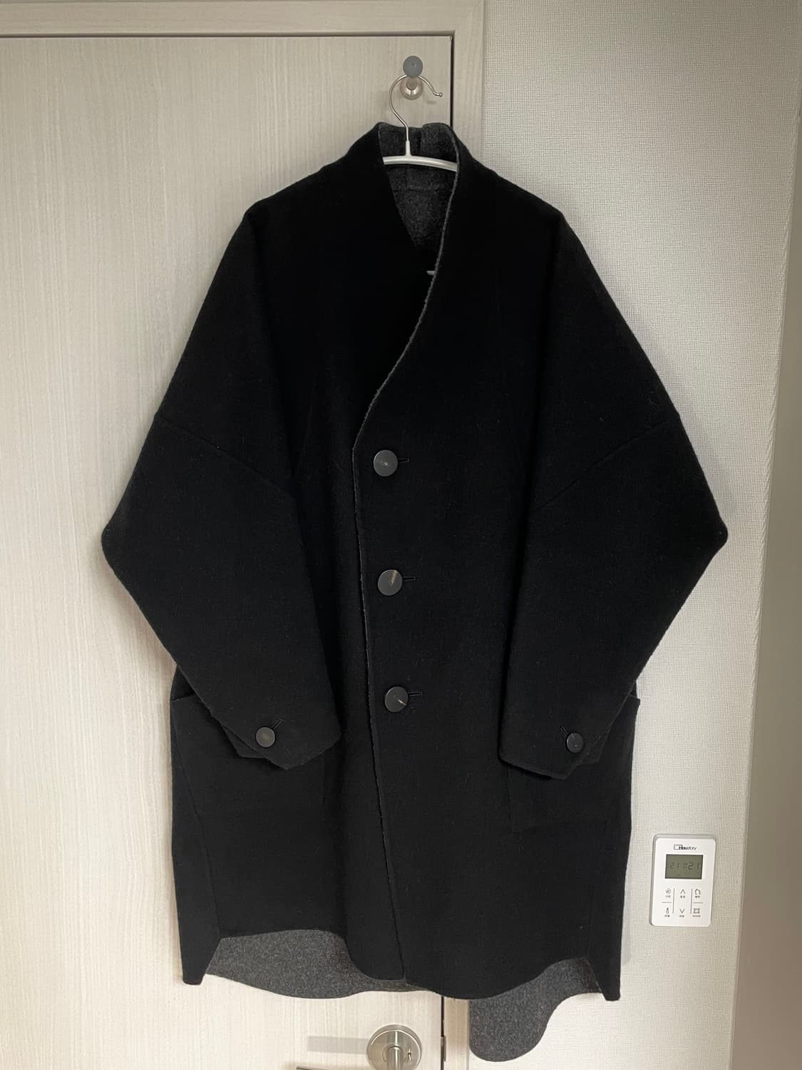 이세이미야케 리버시블 울 코트 상품이미지1