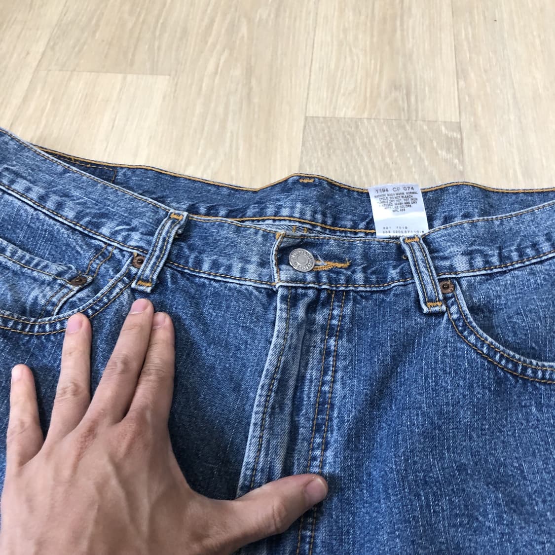 (34) 리바이스 Levi's 569 루즈핏 워시드 쇼츠 반바지 상품이미지7