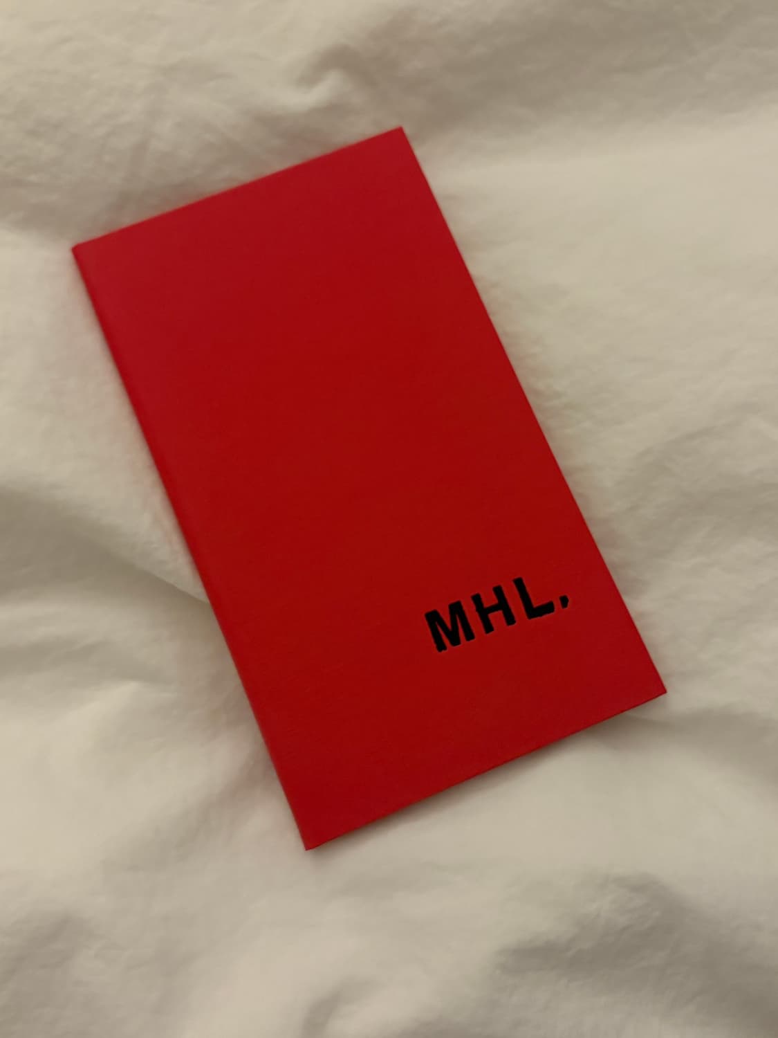 MHL 스케치북 노트 레드 상품이미지2