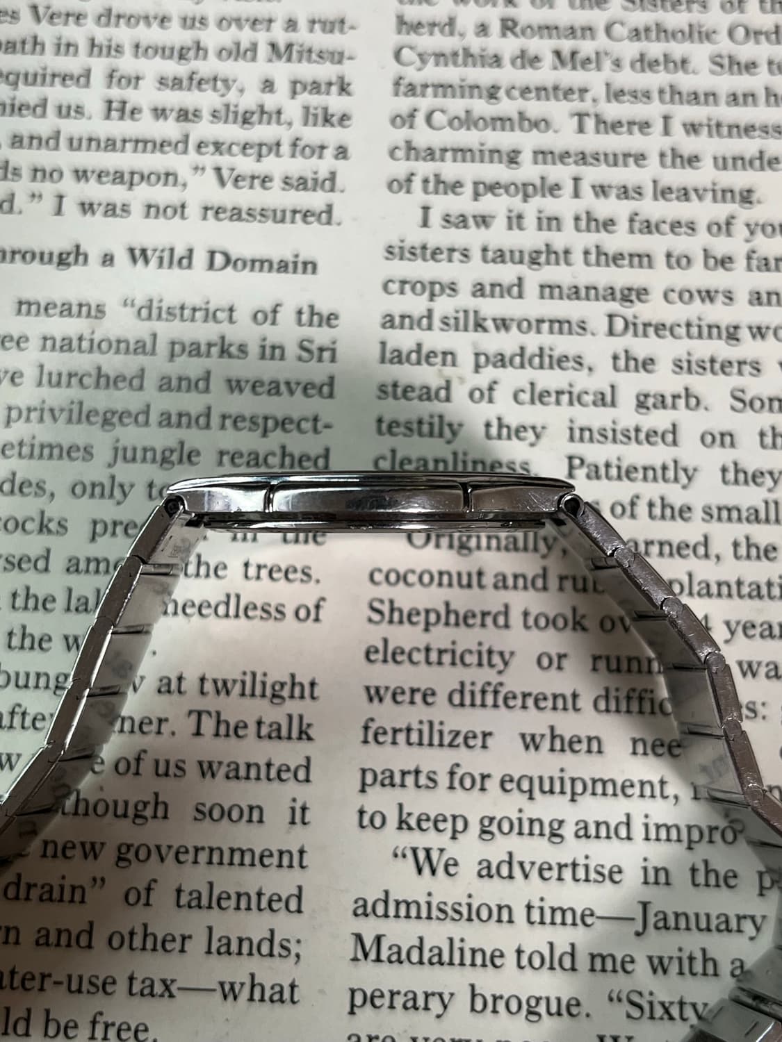  SEIKO 미니멀 크림 다이얼 쿼츠 상품이미지8